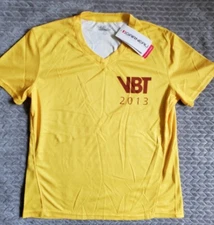 NWT Louis Garneau Cycling Shirt Women's Size XL Yellow Short Sleeve 😊