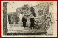 #29827 Greece 1969. Two women. Photo PC size RPPC.