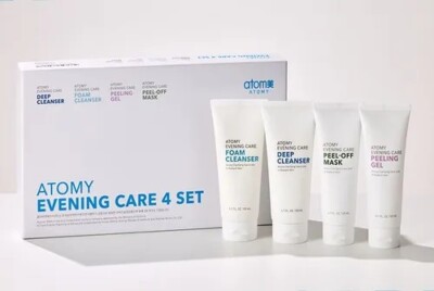Atomy Evening Skin Care 4 Set. CLEANSERS SET (FAST SHIP)