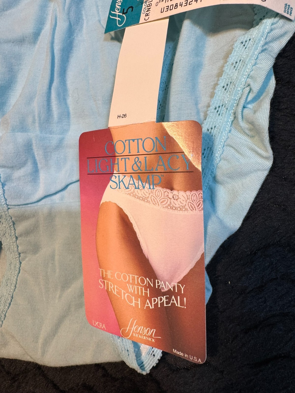 NWT VINTAGE HANSON KNICKERNICK 88% COTTON 12% LYCRA LACY BRALETTE BRALET SET LOT