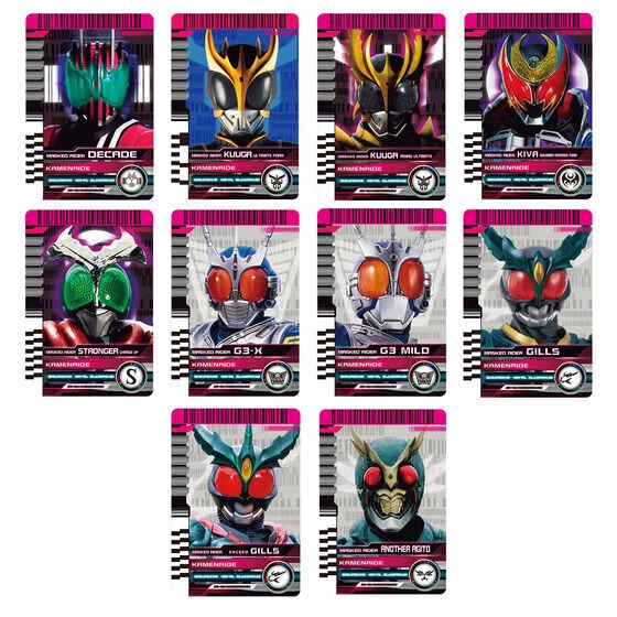 Code Card Decade Kamen Rider Decade Cards