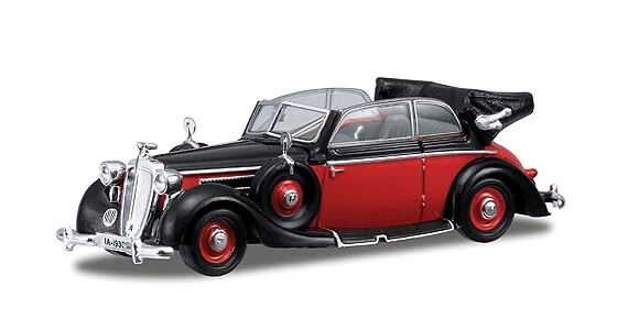 Busch 38852 HO scale 1:87 Horch 930V Cabriolet 1939 Red - Image 2 of 3