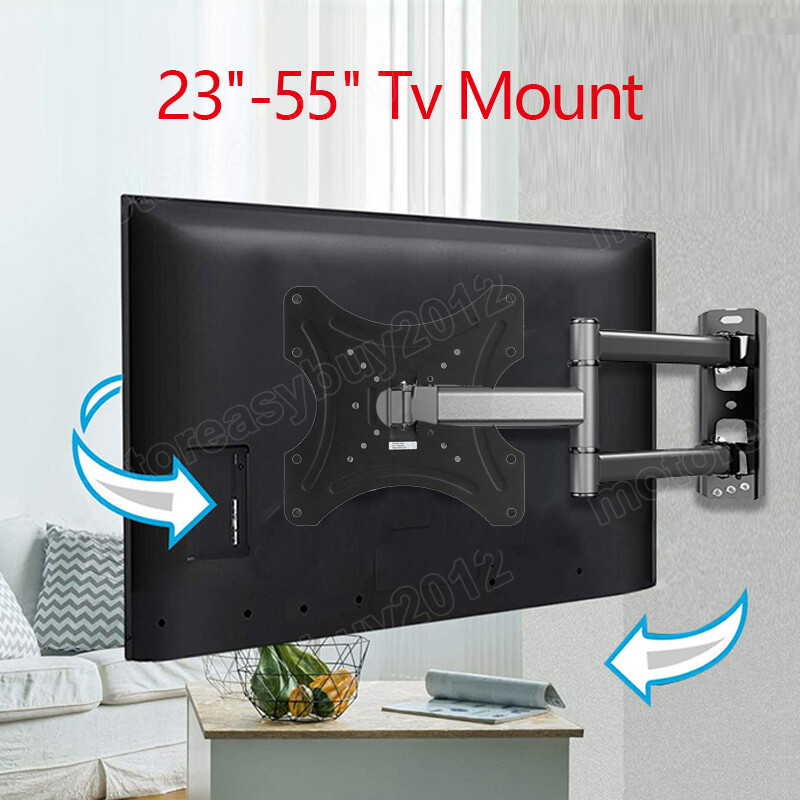 Cantilever Full Motion Pull Out TV Wall Mount Bracket 26 32 37 40 42 55
