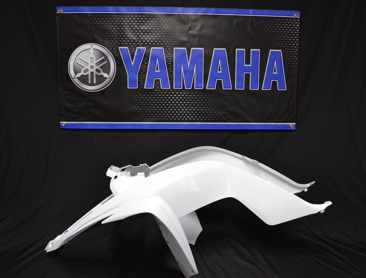 Raptor 700 plastics GENUINE YAMAHA fenders set 06-25 WHITE & BLUE