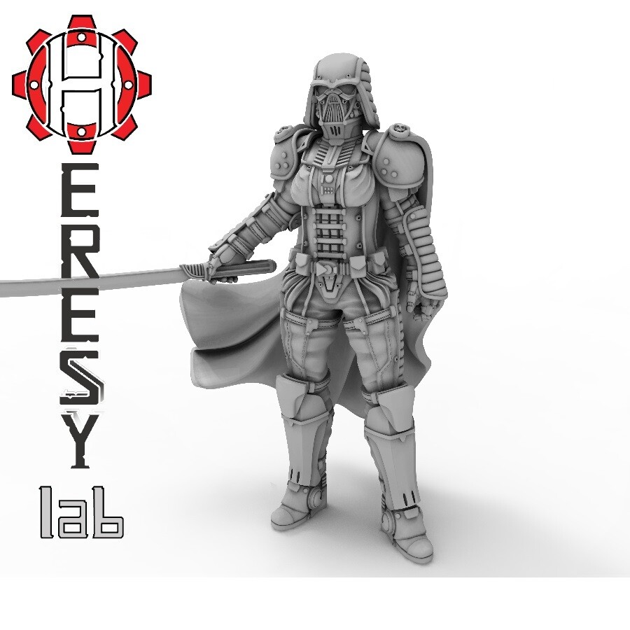 Dark Moeder HL50 28mm Imperial Guard Sisters of Battle Heresy Lab Звездные войны