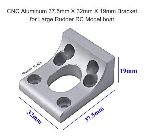 Aluminum Rudder Bracket Support for RC Model Boat | eBay