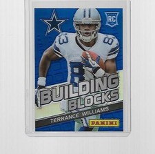 2013 PANINI FOOTBALL BUILDING BLOCKS PRIZM TERRANCE WILLIAMS ROOKIE #23