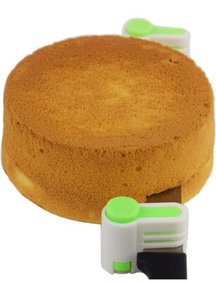 A-5 2PCS DIY Cake Slicer Stratification Auxiliary Bread Slice Toast Cut 5 Layers