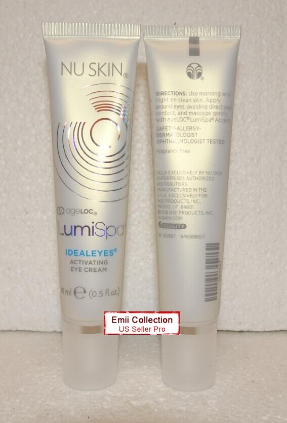 Nu Skin Nuskin LumiSpa IdealEyes Ideal Eyes Cream 0.5fl oz 15 ml