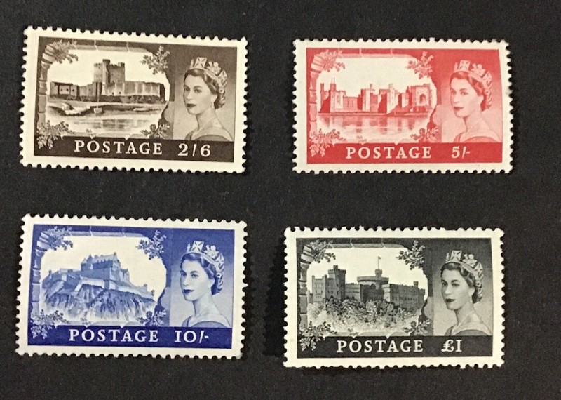 Great Britain 1955 Sc# 309-312 VF MLH  (W13)