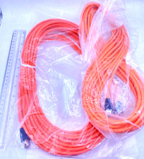 Stonewall Lot of 2 Cable DCOR22 Patch Cord Orange 50' SC-9140-7A10R50, AA0301