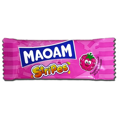 Haribo MAOAM Stripes Soft Chewy Fruit Chews Kids Candy Party Mix