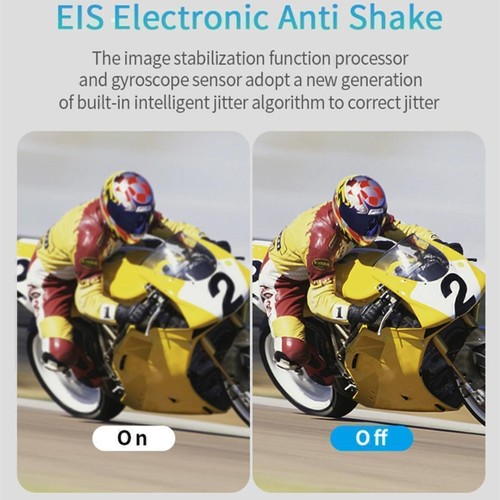 4K Motorcycle Camera Video Recorder Dashcam MotorBike Helmet Camera Night Vision - Picture 12 of 17
