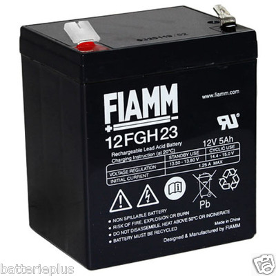 Fiamm | FGS 12FGH23 FGH20502 12 V 5000 mAh Faston 6,3mm