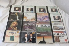 16 Classical Music CDs Tschaikowsky Brahms Schubert Sibelus Nielsen Vivaldi