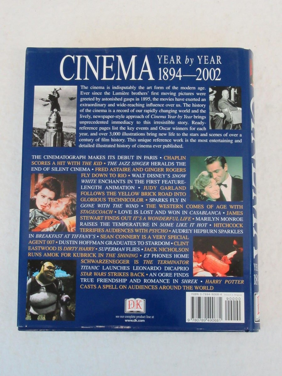 CINEMA YEAR BY YEAR 1894-2002 DK Dorling Kindersley