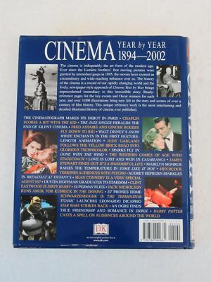 CINEMA YEAR BY YEAR 1894-2002 DK Dorling Kindersley 9780789490681