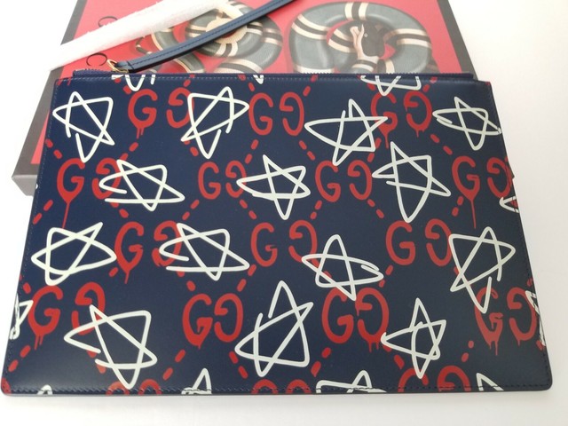 gucci ghost print