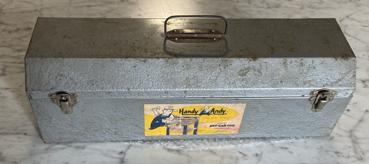 Vintage Handy Andy Toy Carpenter Tool Set from 1950s or 60s | eBay