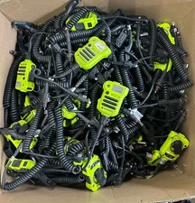 Motorola Neon Green Mic XE RSM NNTN8203A + Extreme Temp Cable + Clip *QTY