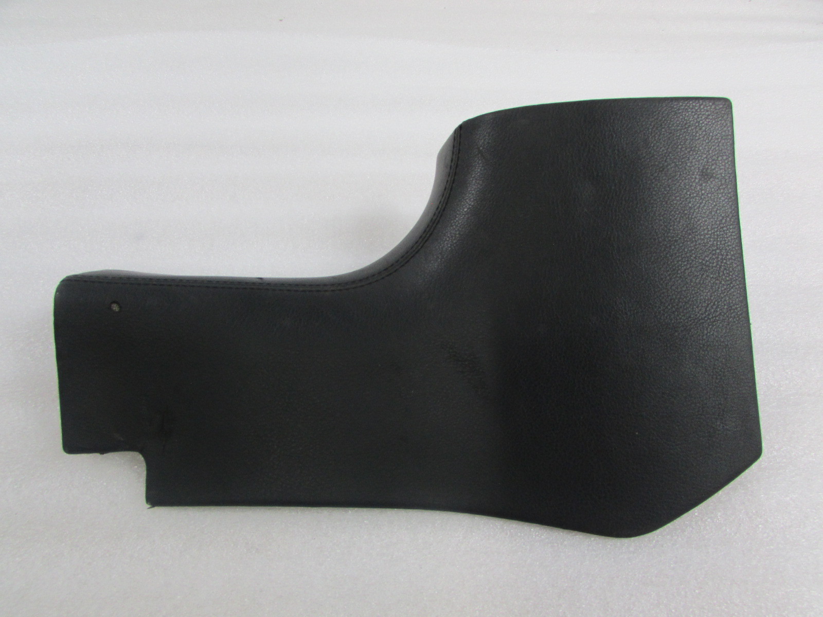Lamborghini Gallardo RH, Right Front Sill Cover, Black Leather, Used, 401854888E