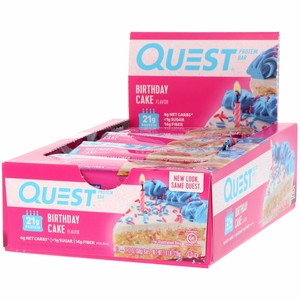 quest protein birthday cake