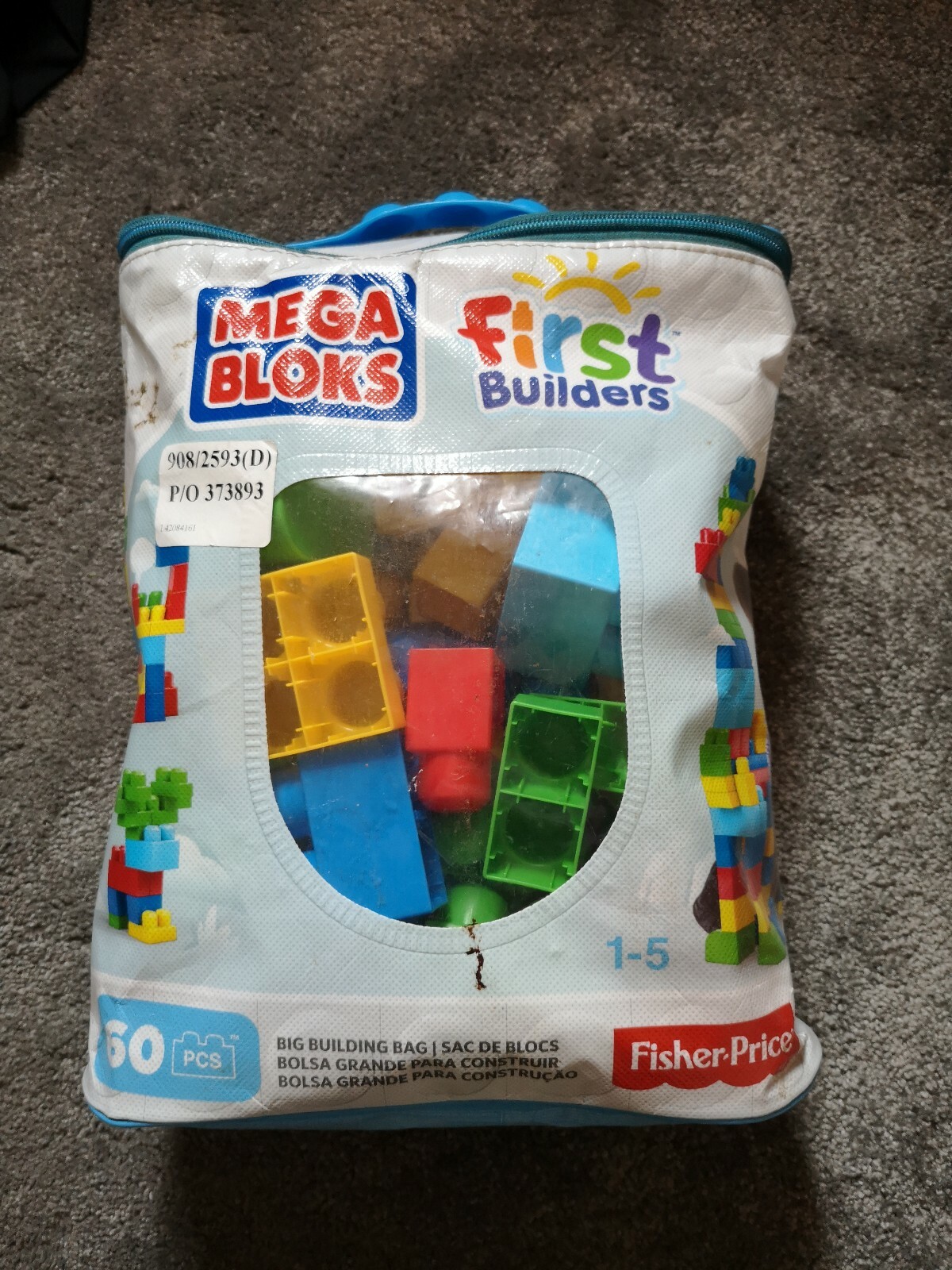 mega bloks 220 piece tub