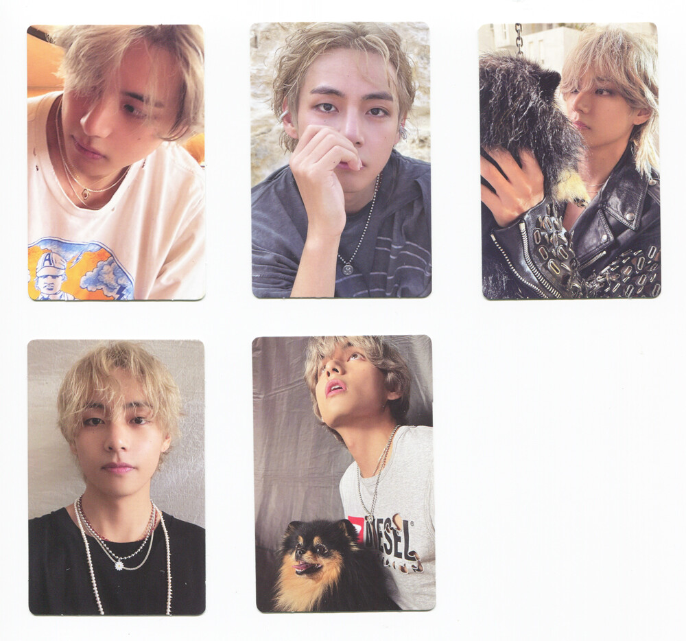 V BTS - LAYOVER ALBUM WEVERSE VER. OFFICIAL PHOTOCARD | eBay