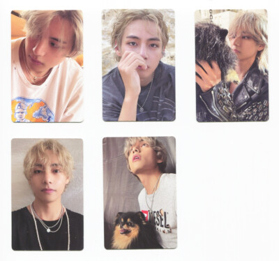 V BTS - LAYOVER ALBUM WEVERSE VER. OFFICIAL PHOTOCARD | eBay