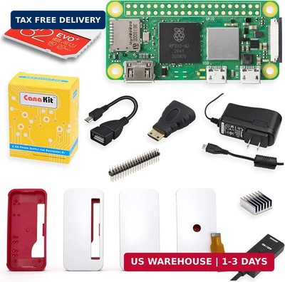 CanaKit Raspberry Pi Zero 2 W Starter Kit with Official Case