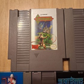 Nintendo NES NTSC Sammlung 5 Spiele Castlevania Silent Service Wrestling usw.