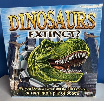 Dinosaurs Extinct? Board Game Will Your Dino Survive In 21st Century? - COMPLETE