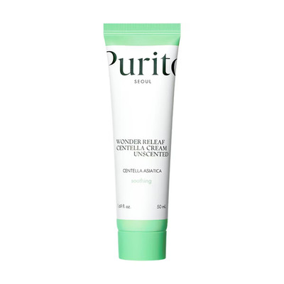 Purito Wonder Releaf Centella Cream Unscented Moisturizer Reactive 50ml NEW