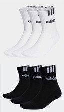 adidas Socks 3 Stripe Crew 3 Pack Performance Sport