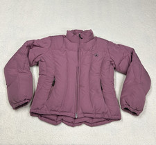 Ariat Down Puffer Jacket Womens Small Wind Water Quilted Insulated Coat Flaw