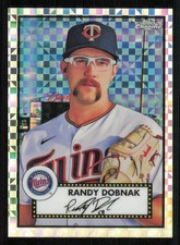 2021 Topps Chrome Platinum Anniversary X-fractors #393 Randy Dobnak