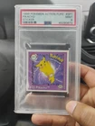 PSA 9 Pikachu SP01 Graded Pokemon Card 1999 Action Flipz Premier Edition
