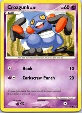 Croagunk Common Mysterious Treasures 78/123 LP