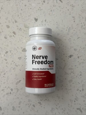 Nerve Freedom Pro Capsules NerveFreedom Pro Supplement (60 Capsules) exp 03/2027