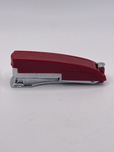 Vintage Red Swingline TOT 50 Mini 3" Pocket Stapler 
