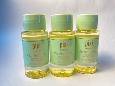 Pixi Beauty Vitamin C Tonic   Brightening Toner   3.9 fl oz (1.3 oz x 3) - NEW
