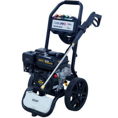 #ad 3500 PSI 2.5 GPM Gas Pressure Washer 212cc Engine 5 Nozzles Black $392.78
