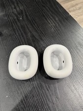 Apple AirPod Max Replacement Ear Cushions Genuine OEM Silver Left And Right Used