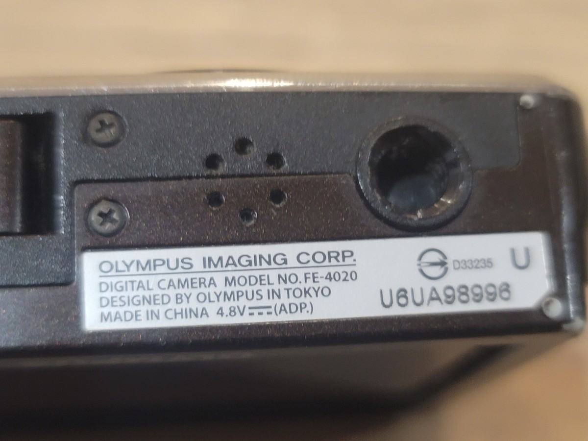 Olympus FE FE-4020 14.0MP Digital Camera - Warm gray for sale
