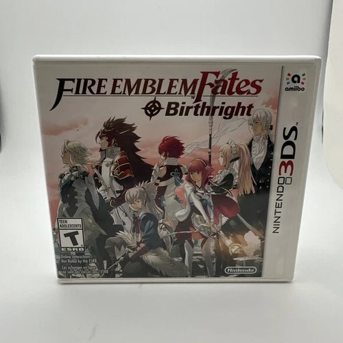 Fire Emblem Fates: Birthright (Nintendo 3DS, 2016) Authentic - Complete CIB