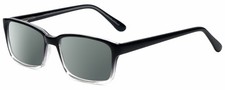Image of Gotham Style 42 Men Square Designer Polarized Sunglasses Black Crystal Fade 56mm