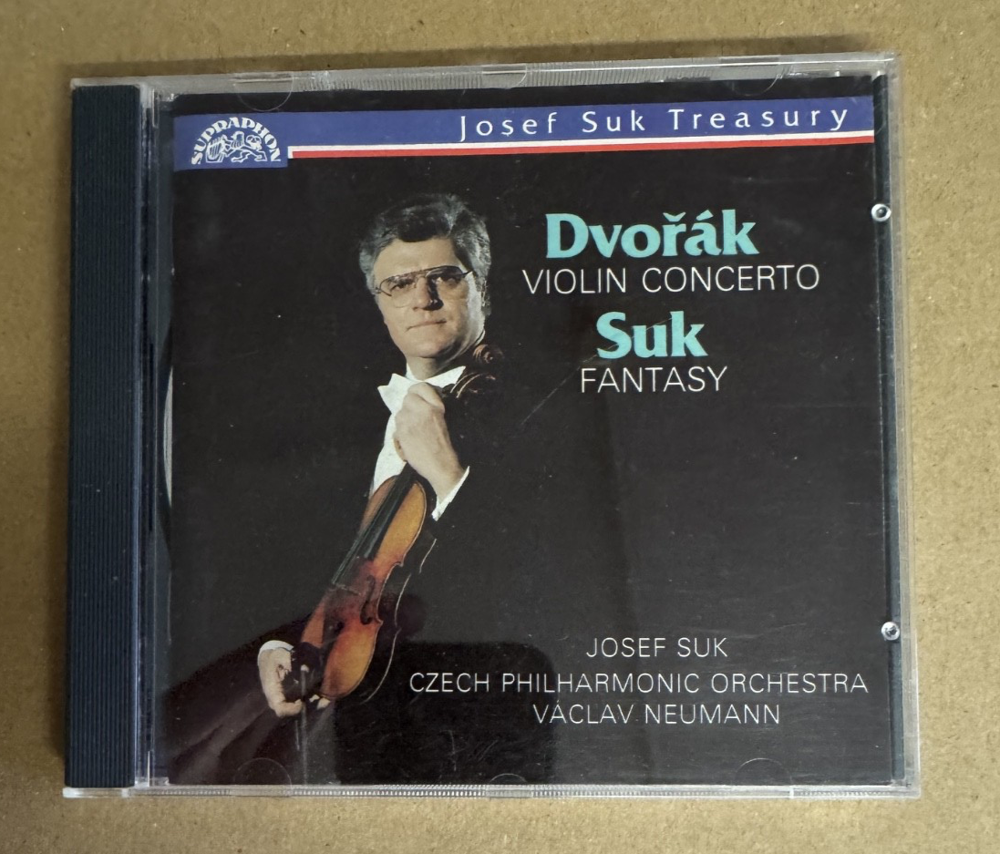 Dvorak Violin Concert Suk Fantasy Josef Suk Vaclav Neuman CD