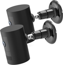 2-Pack Security Camera Wall Mounts - Flexible Installation for R-ing Cameras