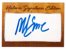 Mike Eruzione Signed Historic Signatures Card - Olympic Miracle on Ice Autograph