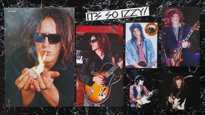 IZZY STRADLIN ( GUNS N' ROSES ) .. '' it's so IZZY ! '' .. Collection .. 7 Teile
